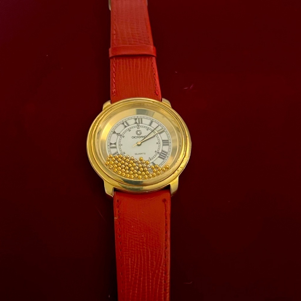 Beautiful Gordano Watch with Dancing Beads